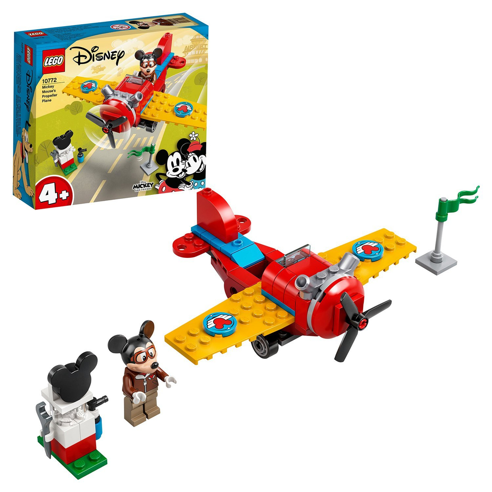 Конструктор LEGO Mickey and Friends Винтовой самолёт Микки | 10772
