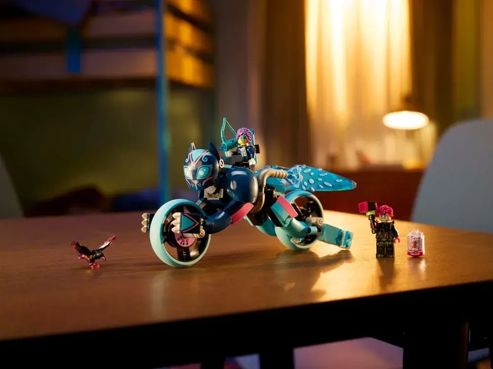 Конструктор LEGO DREAMZzz Кошачий мотоцикл Зои | 71479