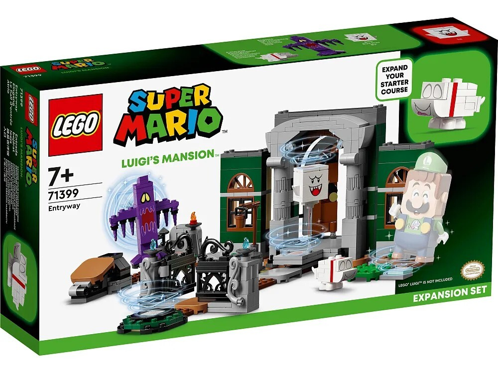 Конструктор LEGO Super Mario Дополнительный набор Luigi’s Mansion: вестибюль | 71399