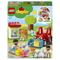 Конструктор LEGO DUPLO Фермерский трактор и животные | 10950