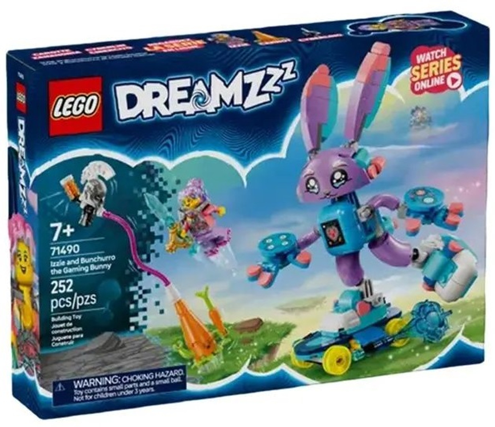 Конструктор LEGO DREAMZzz 71490 Иззи и Банчурро - игровой кролик