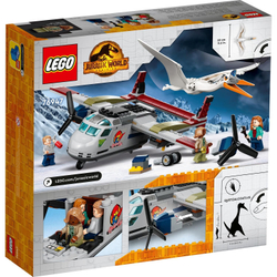 Конструктор LEGO Jurassic World Кетцалькоатль: нападение на самолёт | 76947