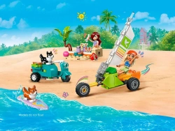 Конструктор LEGO Friends 42641 Собаки-сёрфингисты и приключения на скутере
