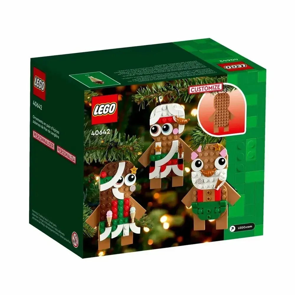Конструктор LEGO Seasonal Пряничные украшения | 40642