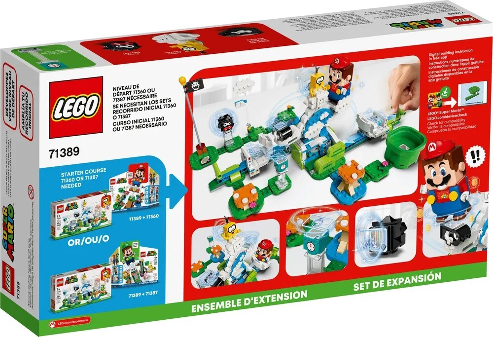 Конструктор LEGO Super Mario Дополнительный набор «Небесный мир лакиту» | 71389