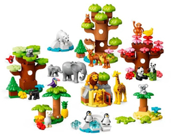 Конструктор LEGO DUPLO Дикие животные мира | 10975