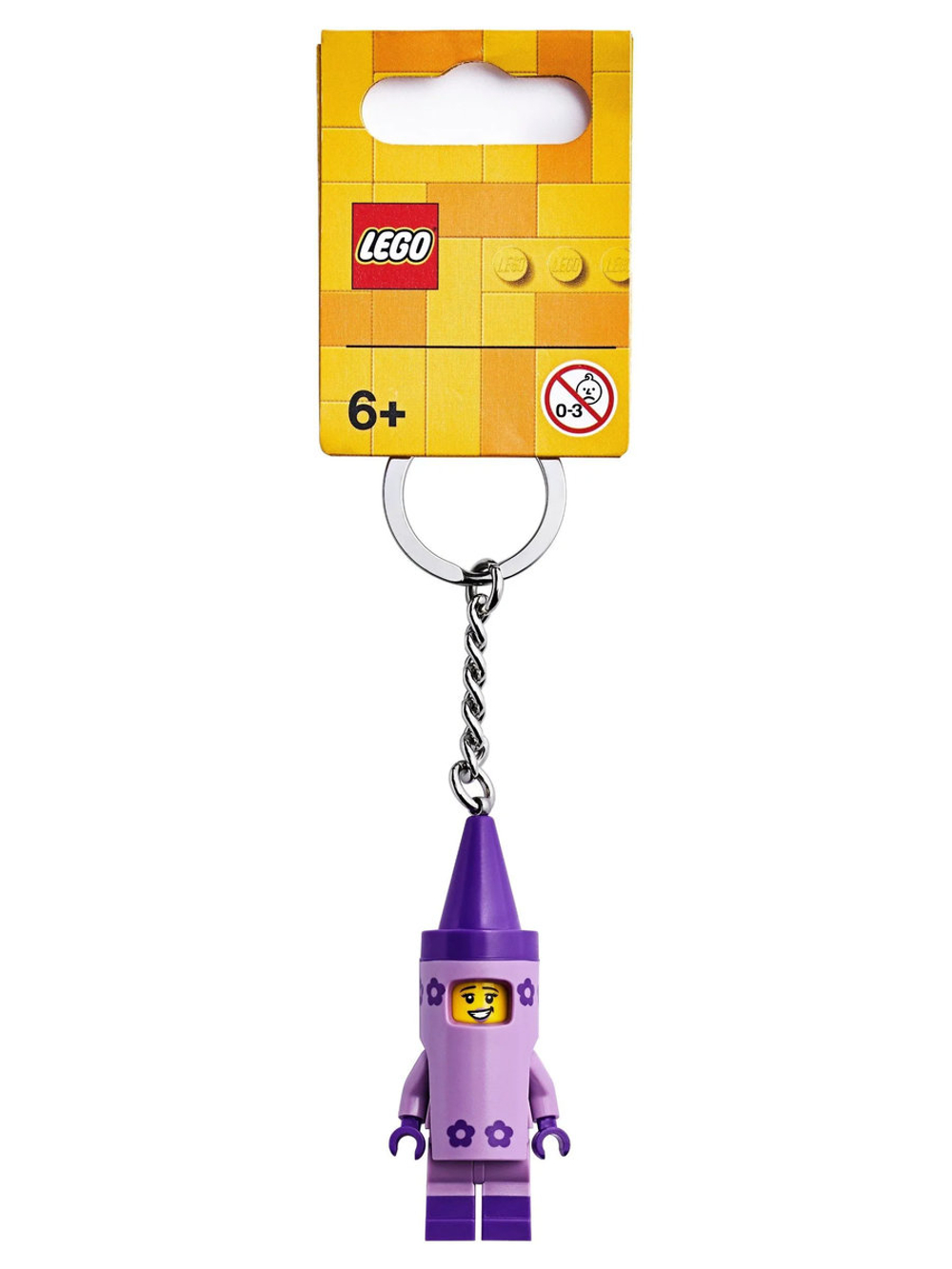 Конструктор LEGO 853995 Брелок для ключей Девочка в костюме карандаша