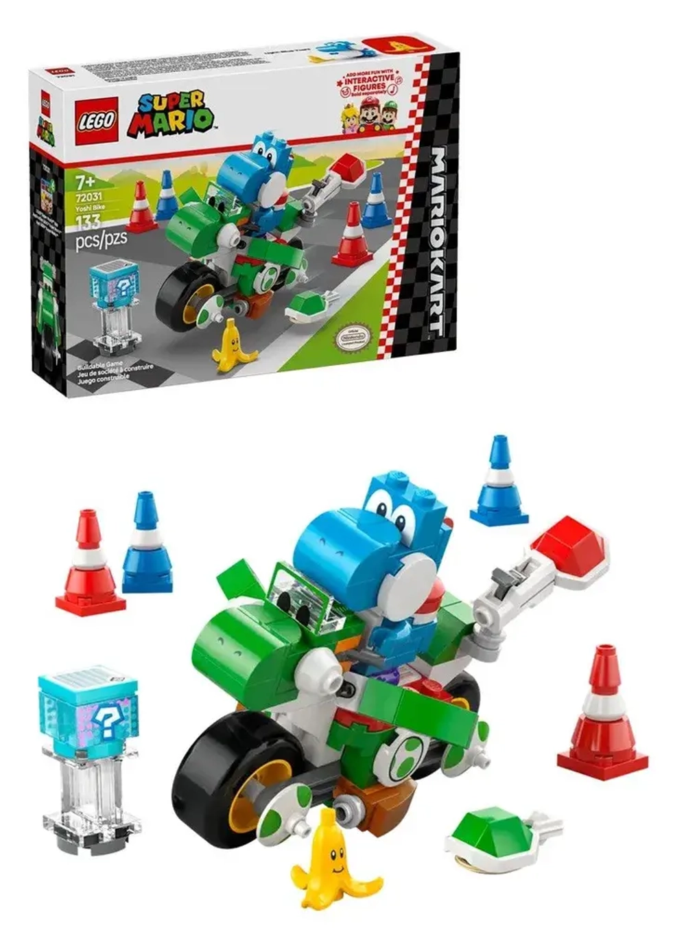 Конструктор LEGO Super Mario Мотоцикл Йоши | 72031