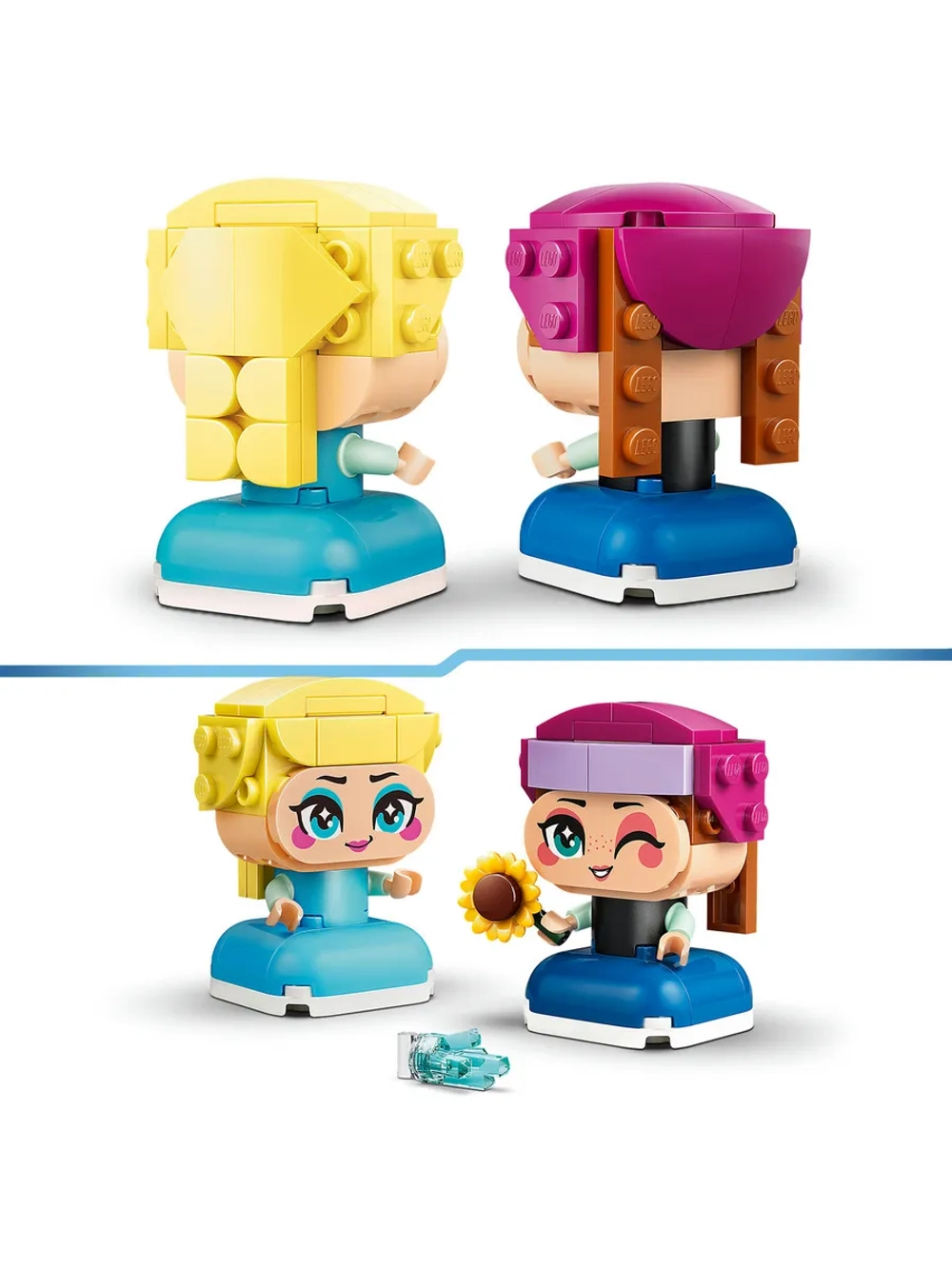 Конструктор LEGO Disney 43284 Мини-принцессы Анна и Эльза