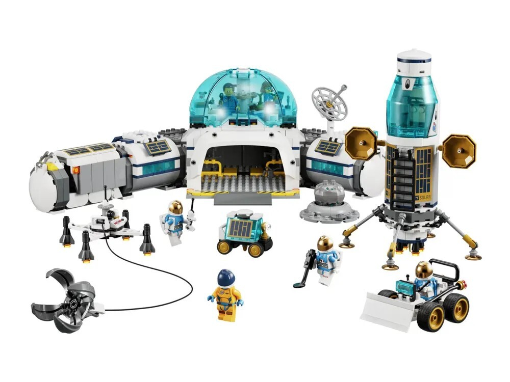 Конструктор LEGO City Space Port Лунная научная база | 60350