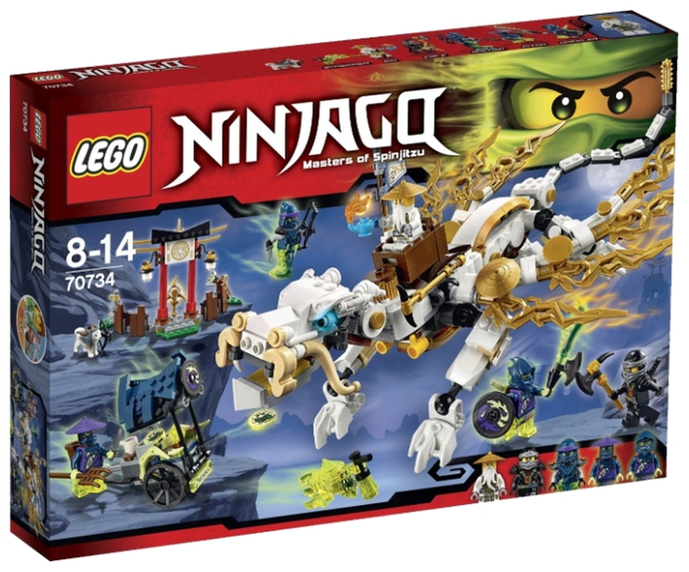 Конструктор LEGO Ninjago Дракон мастера Ву | 70734