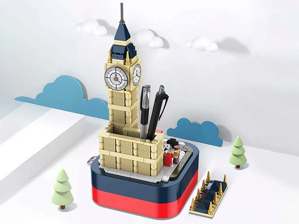 Конструктор JAKI 1201 Музыкальная шкатулка с Биг-Беном