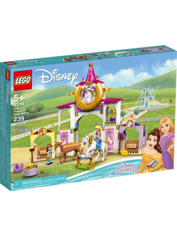 Конструктор LEGO Disney Princess Королевская конюшня Белль и Рапунцель | 43195