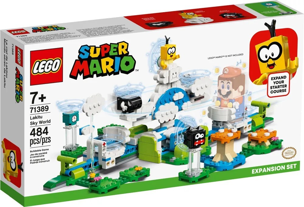 Конструктор LEGO Super Mario Дополнительный набор «Небесный мир лакиту» | 71389