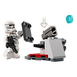 Конструктор LEGO Star Wars Боевой набор «Клон-солдат и боевой дроид» | 75372