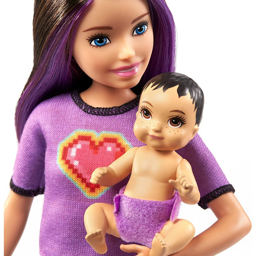 Кукла Mattel Barbie Няня Скиппер, малыш и аксессуары | GRP11