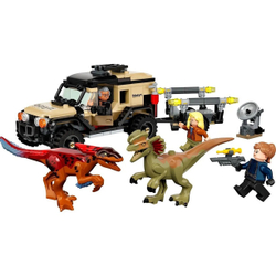 Конструктор LEGO Jurassic World Перевозка пирораптора и дилофозавра | 76951