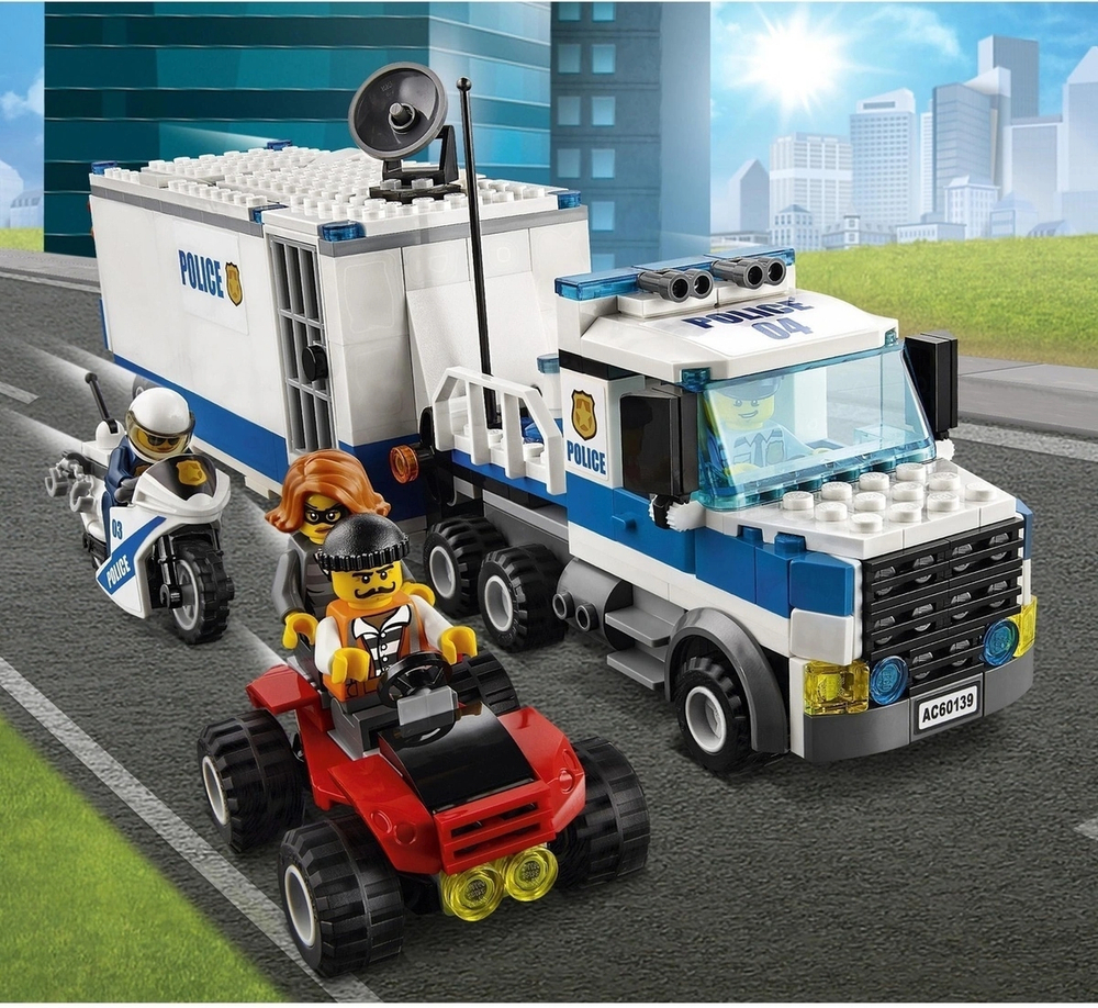 Конструктор LEGO City Police Мобильный командный центр | 60139