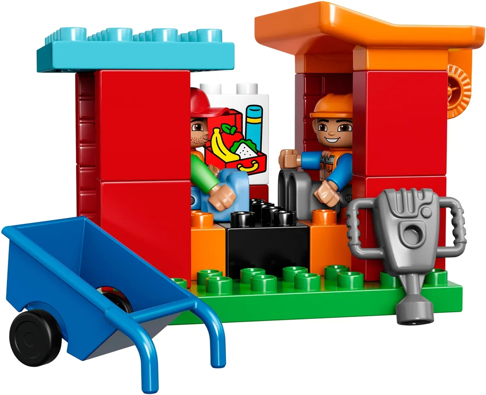 Конструктор LEGO DUPLO Town Большая стройплощадка | 10813