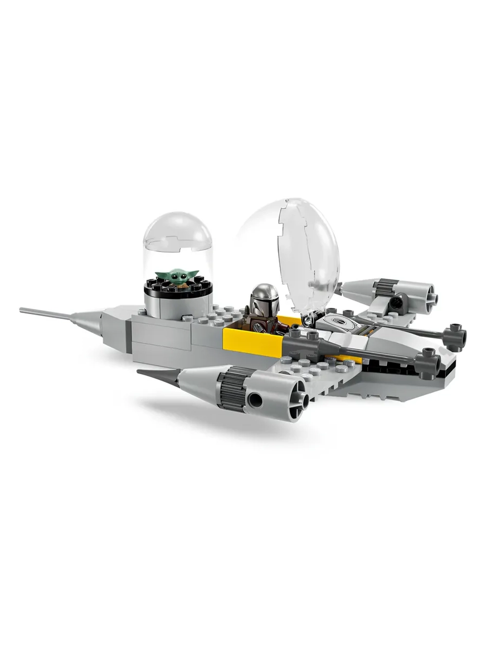 Конструктор LEGO Star Wars 75410 Звездный истребитель N-1 Мандо и Грогу