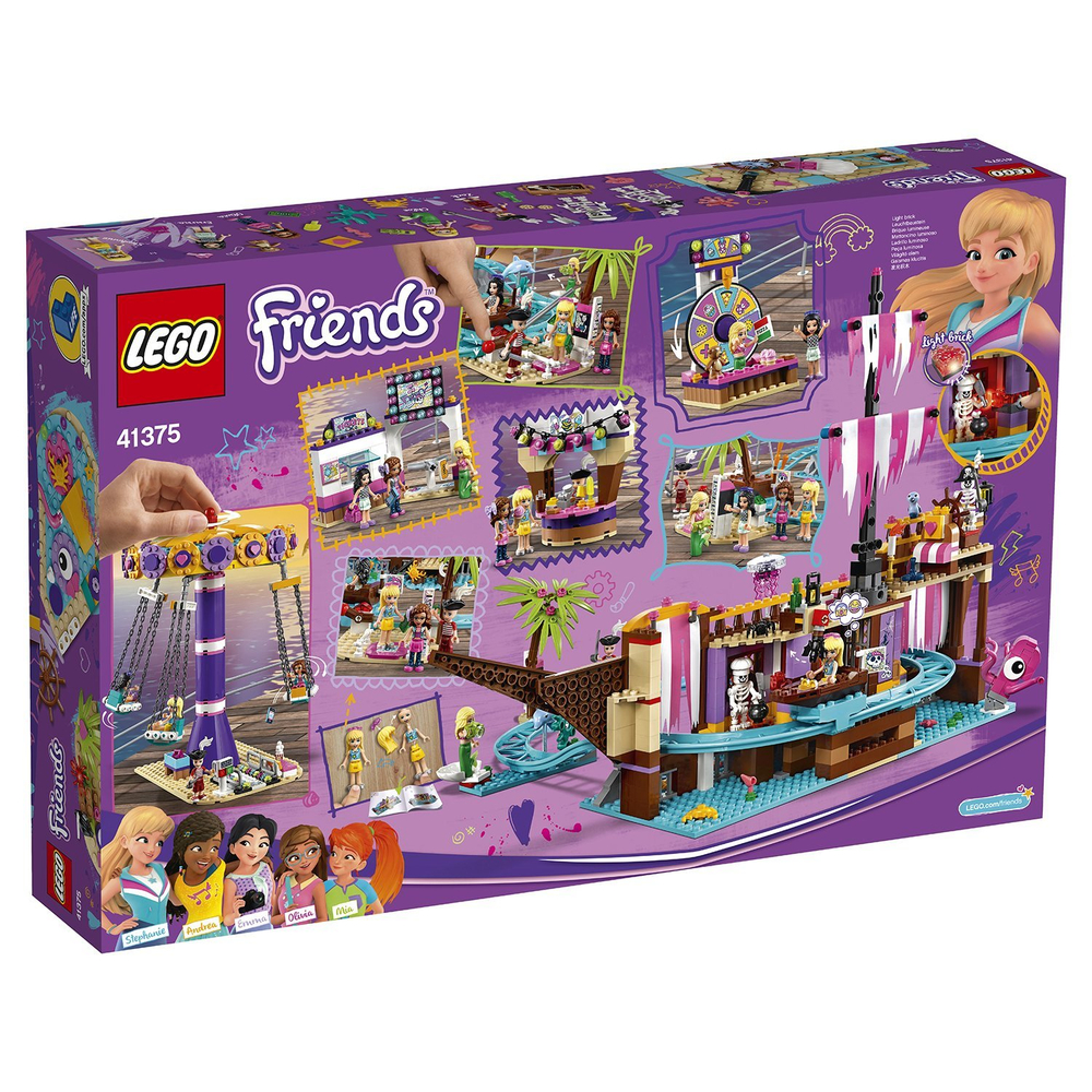 Конструктор LEGO Friends Прибрежный парк развлечений | 41375