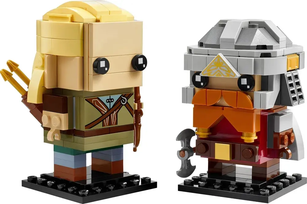 Конструктор LEGO BrickHeadz Леголас и Гимли | 40751