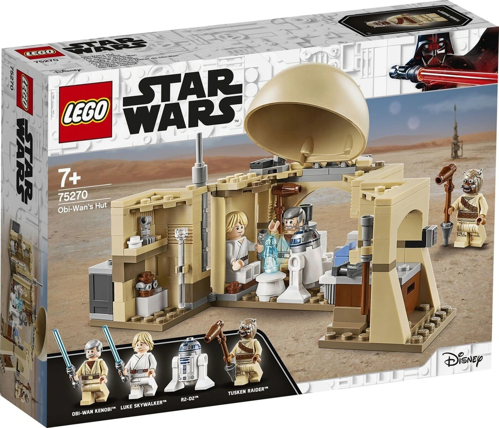 Конструктор LEGO Star Wars Хижина Оби-Вана Кеноби | 75270
