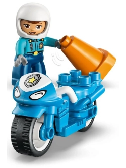 Конструктор LEGO DUPLO 10471 Синий полицейский мотоцикл