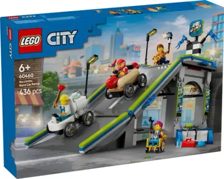 Конструктор LEGO CITY Никаких ограничений: автогоночная трасса | 60460