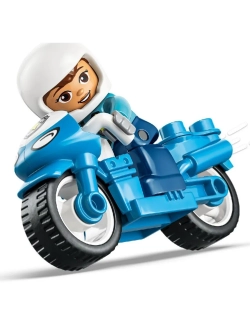 Конструктор LEGO DUPLO 10471 Синий полицейский мотоцикл