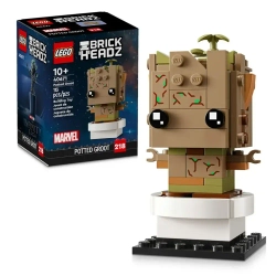 Конструктор LEGO Brickheadz Marvel Грут в горшке | 40671