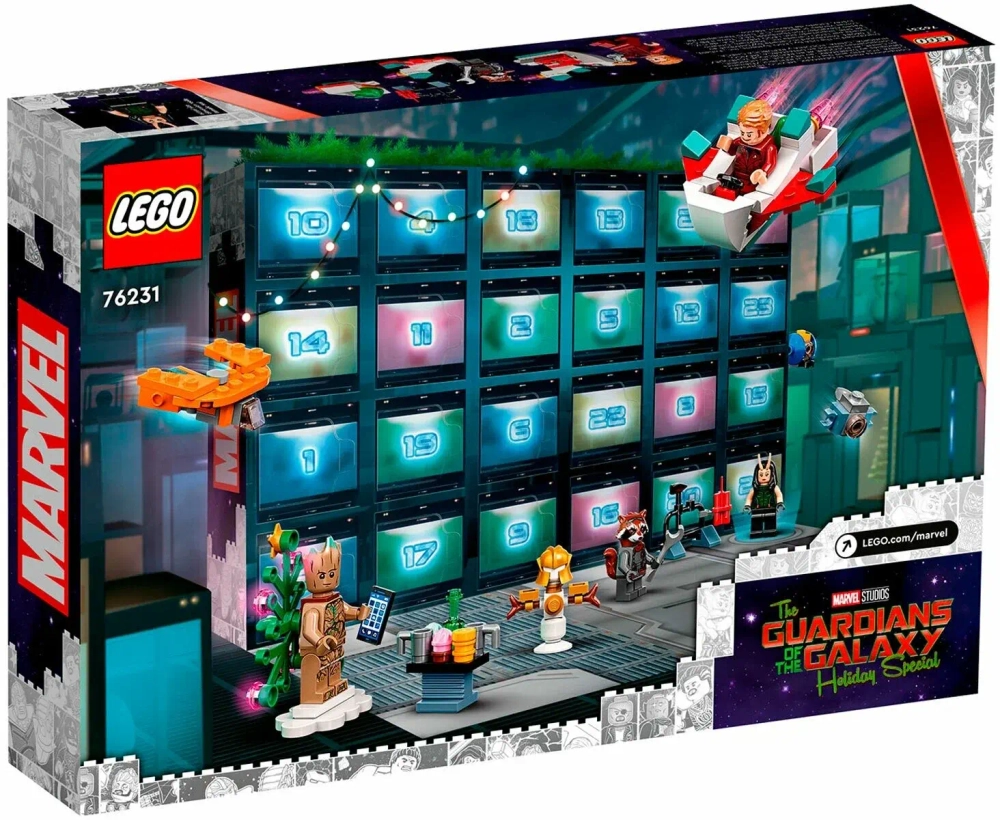 Конструктор LEGO Marvel Super Heroes 76231 Рождественский календарь Стражи Галактики