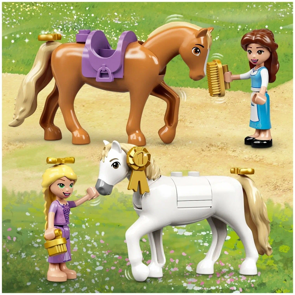 Конструктор LEGO Disney Princess Королевская конюшня Белль и Рапунцель | 43195