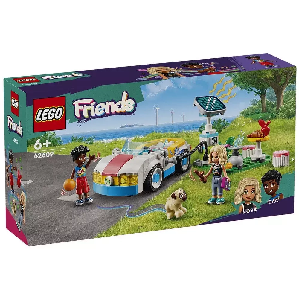 Конструктор LEGO Friends Электромобиль и зарядное устройство | 42609