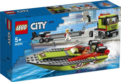 Конструктор LEGO City Great Vehicles Транспортировщик скоростных катеров | 60254