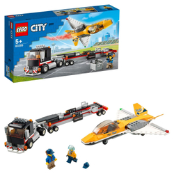 Конструктор LEGO City Great Vehicles Транспортировка самолёта на авиашоу | 60289