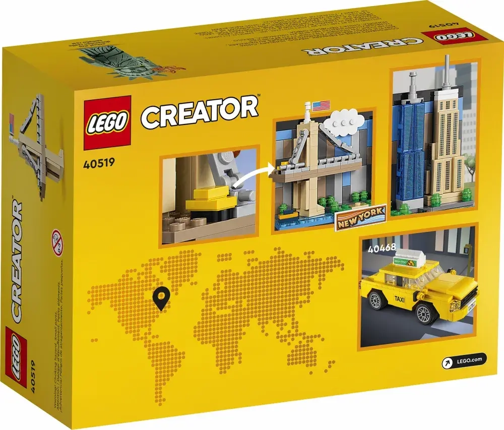 Конструктор LEGO Creator Открытка из Нью-Йорка | 40519