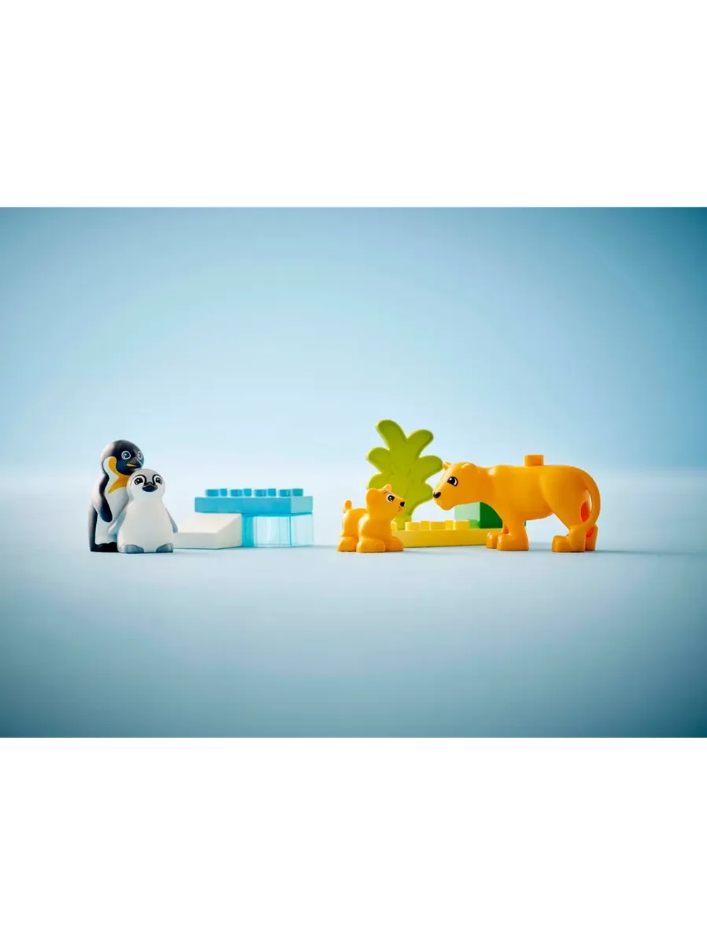 Конструктор LEGO DUPLO 10442 Семейства диких животных: пингвины