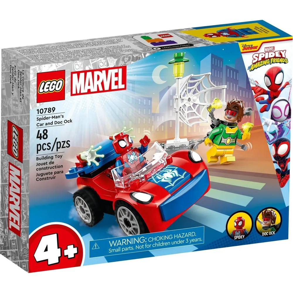Конструктор Lego Marvel Автомобиль Человека-паука | 10789