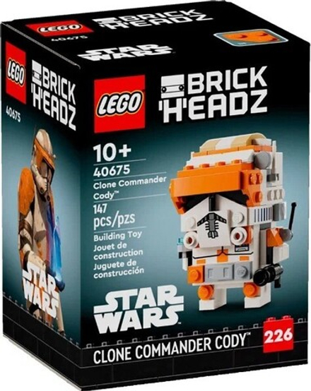 Конструктор LEGO BrickHeadz Star Wars Командир клонов Коди | 40675