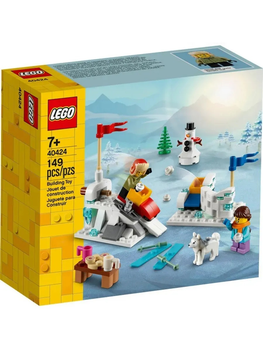 Конструктор LEGO Iconic 40424 Битва снежками