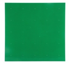 Строительная пластина 40х40  зеленая, 10701, pd0021