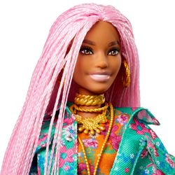 Кукла Barbie Экстра с розовыми косичками | GXF09