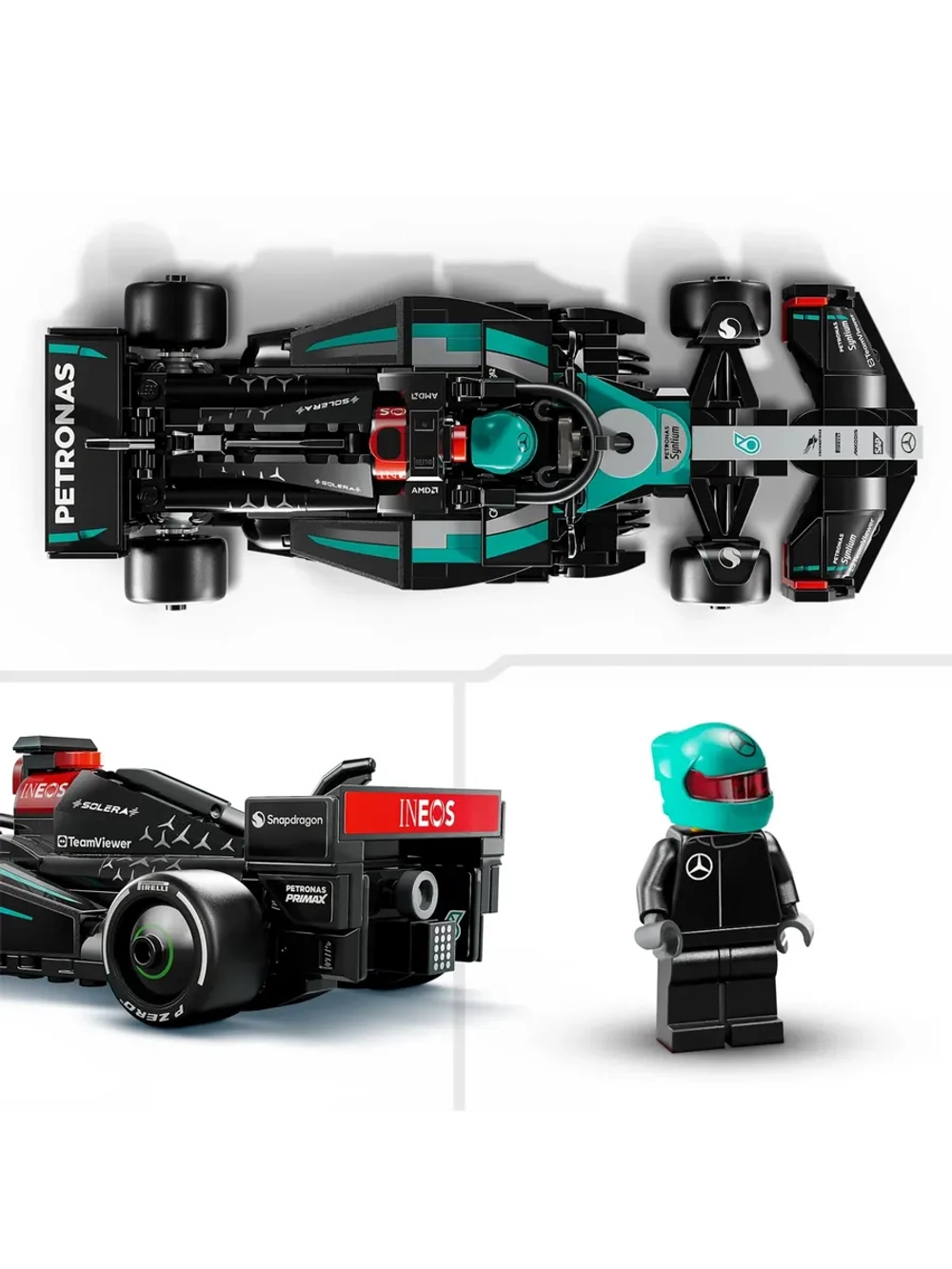 Конструктор LEGO Speed Champions 77244 Автомобиль Mercedes-AMG F1 W15