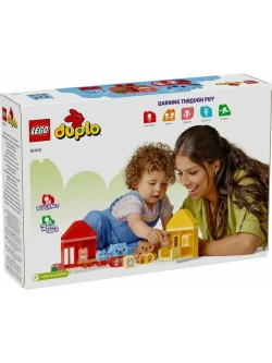 Конструктор LEGO DUPLO 10414 Ежедневные занятия еда и сон