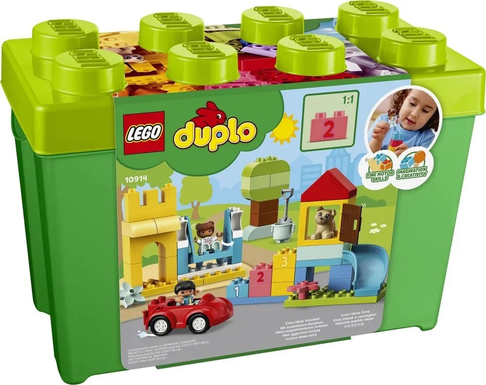 Конструктор LEGO DUPLO Classic Большая коробка с кубиками | 10914