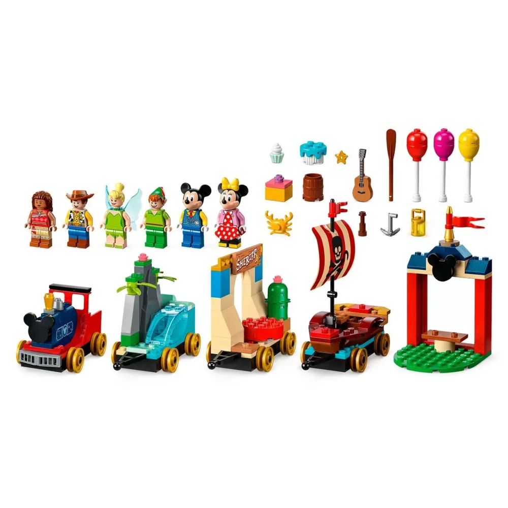 Конструктор LEGO Disney Classic 100 лет Праздничный поезд | 43212