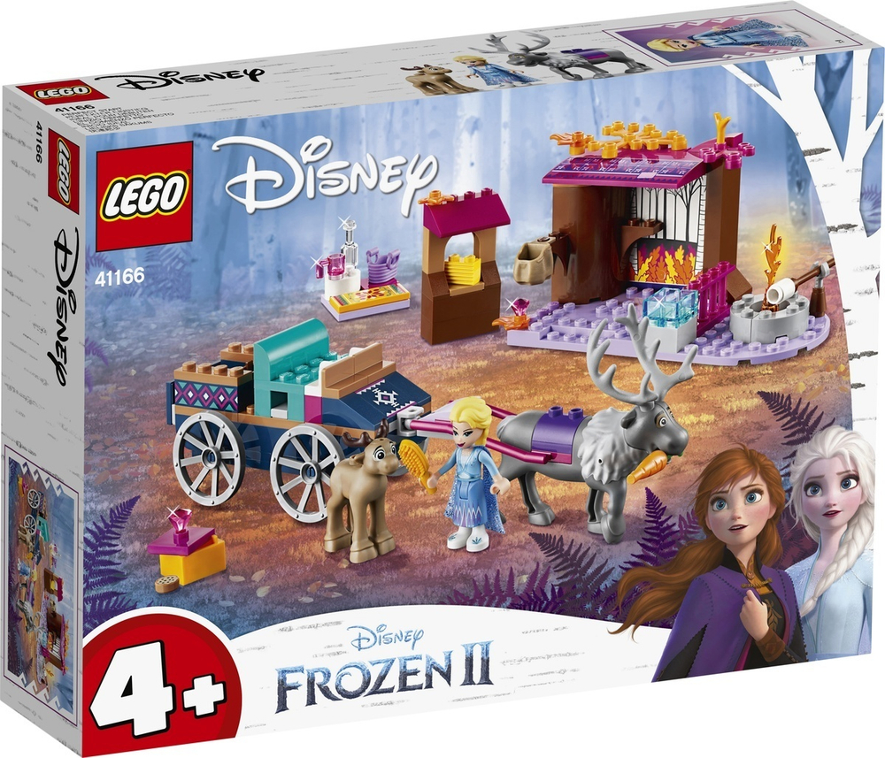 Конструктор LEGO Disney Frozen II Дорожные приключения Эльзы | 41166