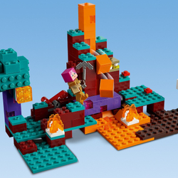 Конструктор LEGO Minecraft Искажённый лес | 21168