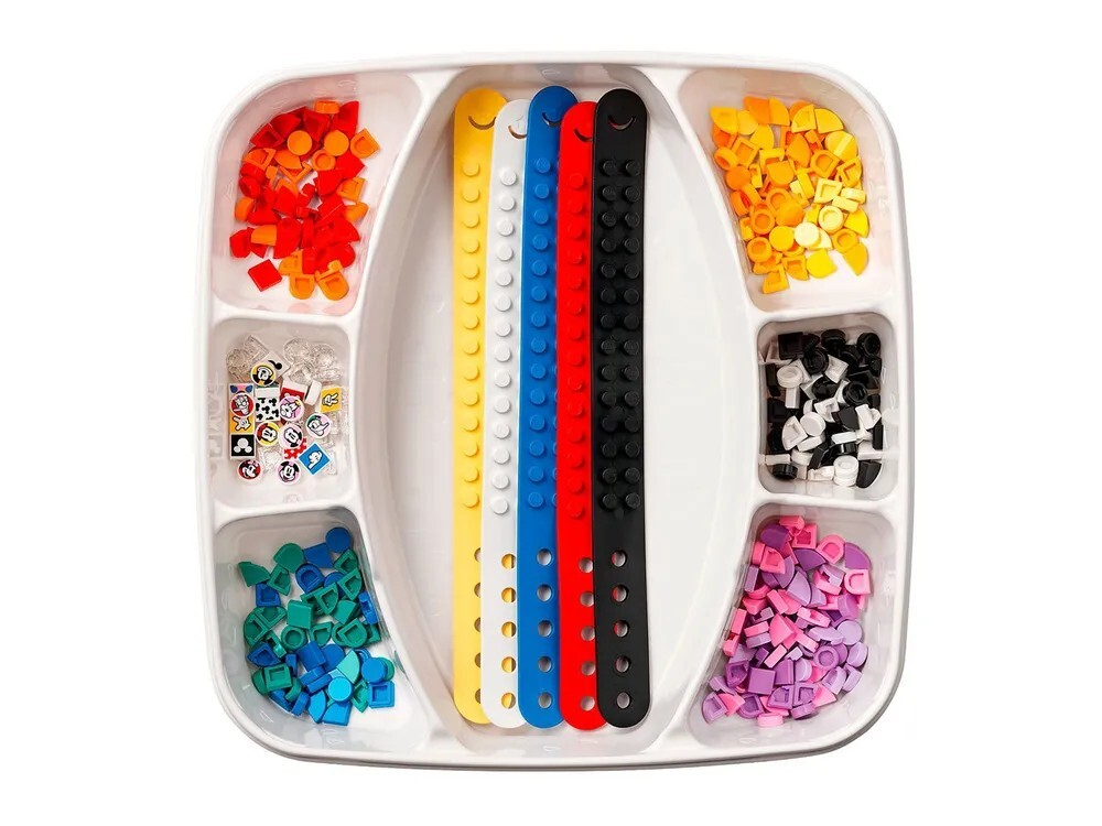 Конструктор LEGO DOTS Большой набор браслетов "Микки и его друзья" | 41947
